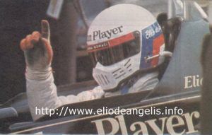 Elio de Angelis, Simpson Bandit, Lotus Ford 91T, 1982