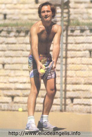 Elio de Angelis enjoying some Tennis