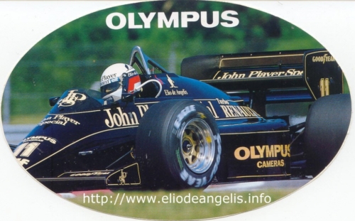 Olympus Promo Sticker 1985