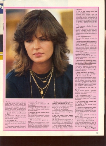 Ute Kittelberger  Elio de Angelis